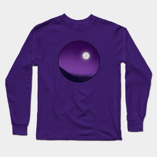 Moon Long Sleeve T-Shirt